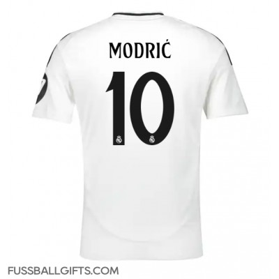 Real Madrid Luka Modric #10 Fußballbekleidung Heimtrikot 2024-25 Kurzarm Real Madrid Luka Modric #10 Fußballbekleidung Heimtrikot 2024-25 Kurzarm